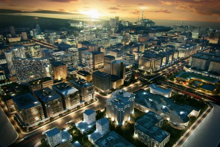 aseana city - night